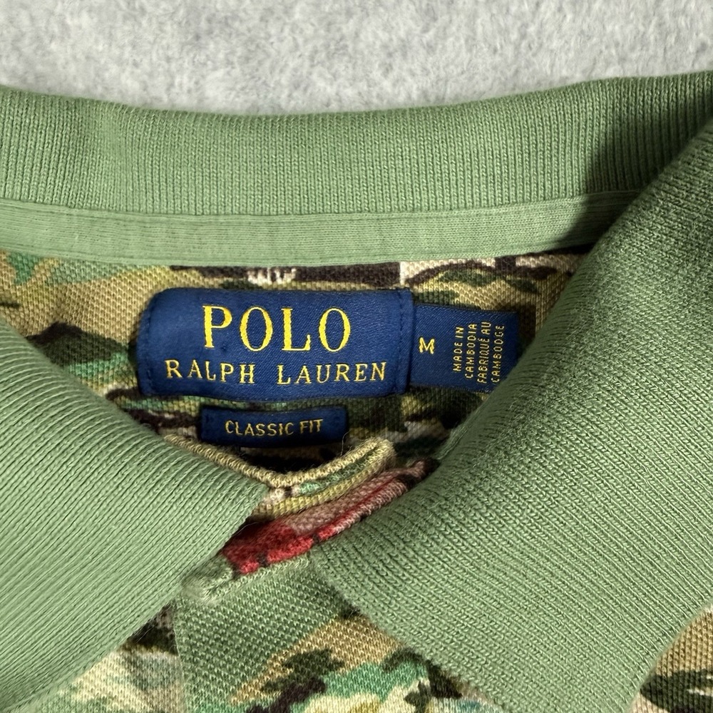 Polo Ralph Lauren Montauk Scenic Lighthouse Polo Shirt Men Medium All Over Print - Picture 6 of 6